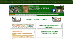 Desktop Screenshot of parrocchiacordovado.it